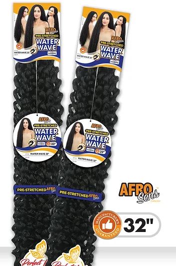 SENSUAL COLLECTION Afro Sens Pre-Stretched Water Wave 22